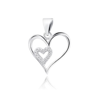 Pandantiv argint inima cu pietre DiAmanti Z1829CR_W-DIA (Argint 925‰ 0,85 g.) Pandantiv argint inima cu pietre DiAmanti Z1829CR_W-DIA (Argint 925‰ 0,85 g.)